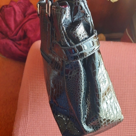 Fiorelli Black Mock-Croc Shoulder Bag - Picture 2 of 15